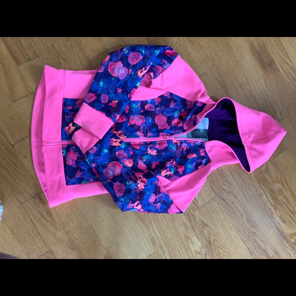 Champion girls jacket size med 7/8 zipper with hood